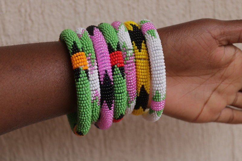 Bracelet Monté Sur Cendrier SANS RESERVE - Argent - Afrique Du Nord Xixeme Xxeme Siecle
