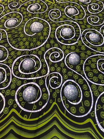 African wax fabric 💯 cotton