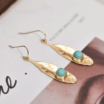 Earrings / African gold earing "joy"