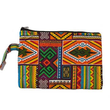 African Colorful Tribal Print Padded iPad/Tablet Carrying Case