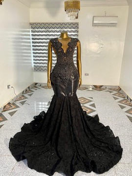 black prom dress