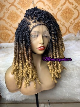 Spring Twist wig 8”