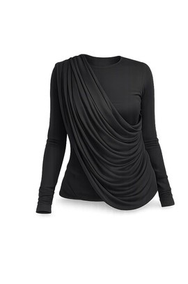 BLACK MESH DRESS