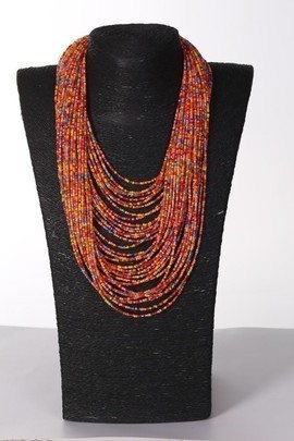 Collier en perles "Royaume Uni"