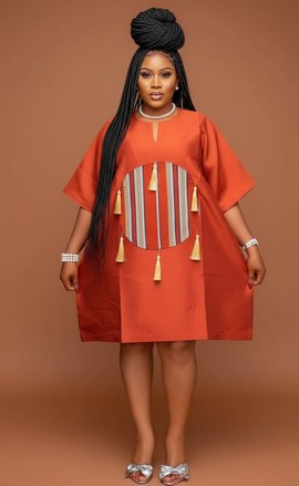 Robe courte Omolola