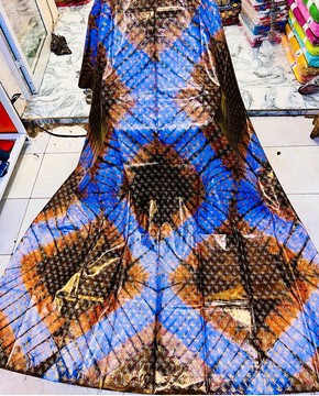 Original Mali Fashion Bazin 4 meters/African Bazin Fabric/African Women Fabric/ Grand Boubou Fabric