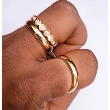 14karat cute ring/single specialized rings for couple, traditional wedding rings