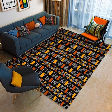 Multi Color African Style Rug | Tribal Carpet | Indoor Decor (LARGER SIZES AVAILABLE)