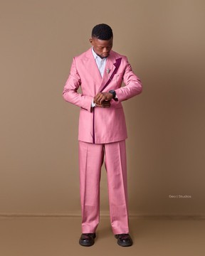 Men Suit Two-Piece Set