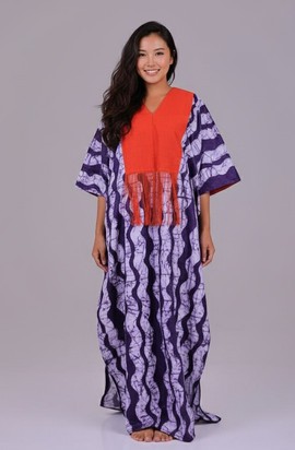 Bola Elegance : robe longue chic noire et rose