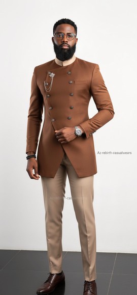 Men's safari jacket men's safari suit