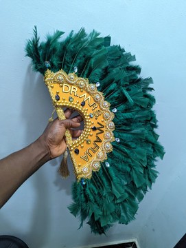 Feathe Bridal Fans / African Feather Fans,Bridal fan / Feather Fan Fantasia