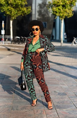 ZORA JACKET AND TROUSER ANKARA SET