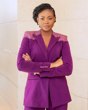 Ensemble tailleur violet