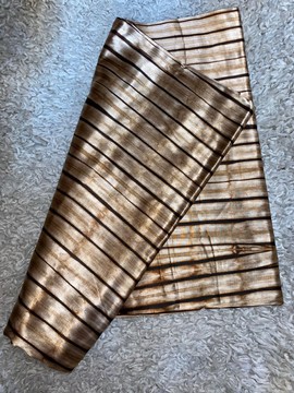 4 Yards Adire Silk Fabric, Nigeria Tribal Dashiki, Nigerian Wedding Dress, Adire Tie Dye Fabric