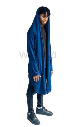 Long Coat with transition hoodie, Trendy long coat