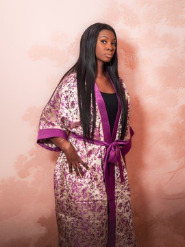 Veste Kimono Broca long