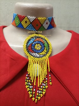 Beaded necklace, Women necklace, Maasai choker, African beaded necklace,Modern necklace