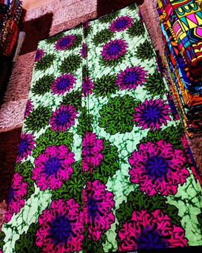 Remi floral design Ankara fabric 6yards