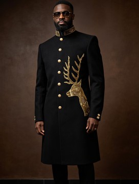 Costume Homme Brodé Luxe