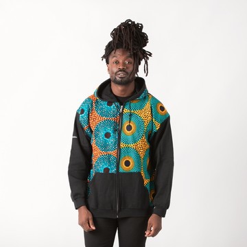 Rising Suns cotton hoodie