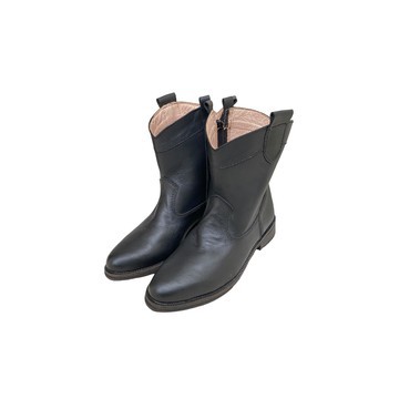 Bottines en cuir véritable Luxe et Durabilité à Emporter