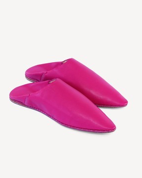 Handmade original leather slipper