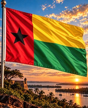 Drapeau Guinée Bissau
