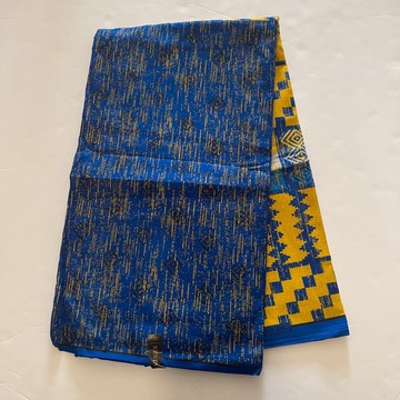 African Print Ankara Multicolor Mixed Design Cotton Colorful Fabric - By the Yard