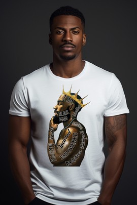 T-shirt - Je suis un homme noir habilité
