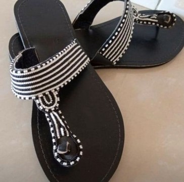 Maasai sandals, summer sandals,beach sandals, beaded sandals, gift for her,african sandals