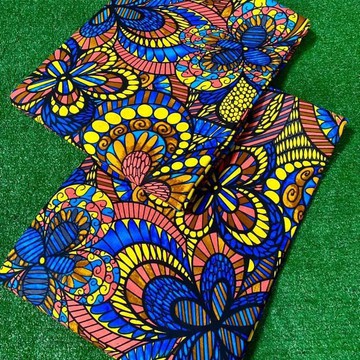 Africa print fabric, Ankara Fabrics (6 yards)