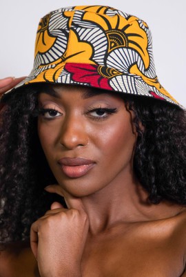 Bob en imprimé africain – Bob unisexe en tissu Ankara pour tous les jours