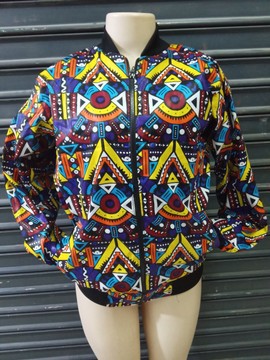 African Unisex bomber Jackets/warm/Ankara Touch