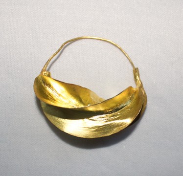 Fulani "POULO" golden earrings