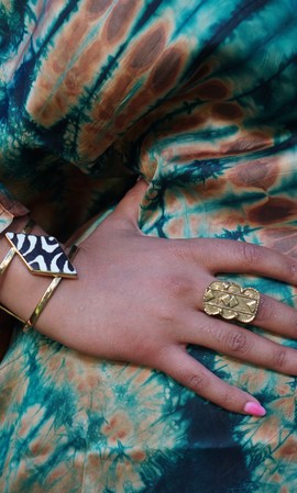 Bague bronze « Yopougon »