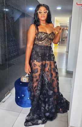 Elegant Woman Luxury Sequin Corset Dress for Weddings/Special occasions/Plus Size