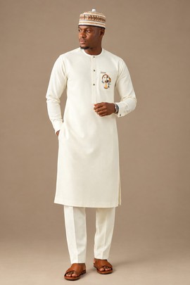 Kaftan style sénateur pour homme