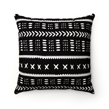 (2 Sets) - African Print Pillow Covers Traditional Style (MORE SIZES AVAILABLE)