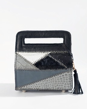 DELISH BOX BAG -- Black/White