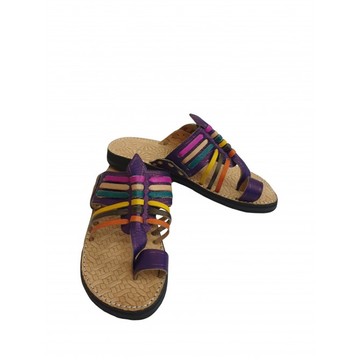 Women's sandal in genuine leather