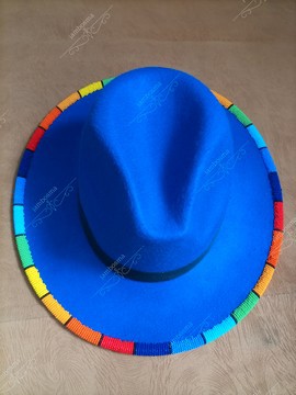 Fedora hats, beaded african hats, women hats
