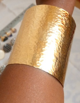 Bracelets africains/ manchettes en laiton/ bracelet africain