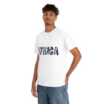 Men's I love africa causal  style T-shirt