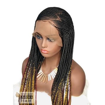 DARA cornrow braids, African hairdo , African princess