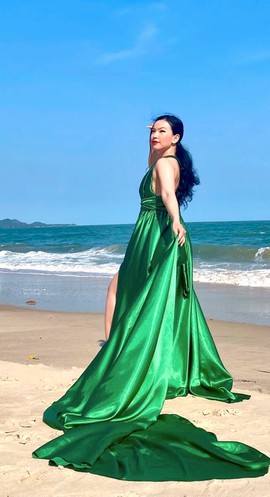 Robe volante, robe pour photoshoot, robe de mariée