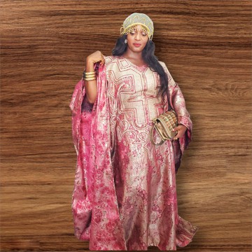 African Queen Royal Luxury Embroidered Boubou For Weddings/Special occasions