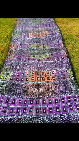 Tissu africain Batik /Adire Frikkytee