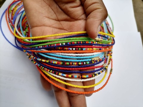 20 African anklets / Women anklets / Anklets / Beaded anklets / Ankle bracelets
