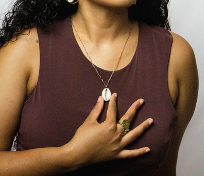 Collier cauris « Feeling »